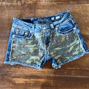 Miss Me Denim Shorts